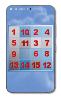 Fifteen puzzle for Android