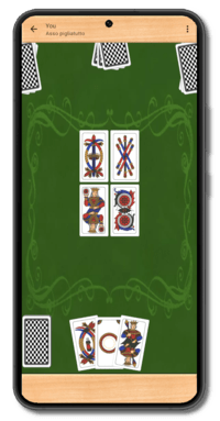 Карточная игра Asso Pigliatutto на Android