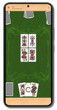 Juego de cartas Asso Pigliatutto en Android