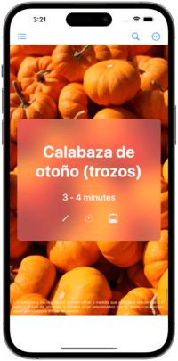 Tiempos Olla a Presión para iPhone