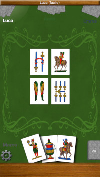 Screenshot of Scopa App