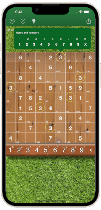 Jogo de Sudoku no iPhone